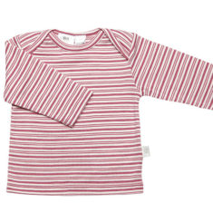 Babu Merino Long sleeved t-shirt Pink Stripe